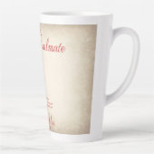 私のソウルメイトに カフェラテマグ (右)