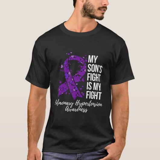 私のソニーロ™の戦いは私の肺高血圧症の戦い Tシャツ (正面)