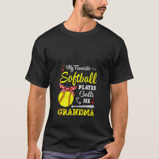 私のソフトボお気に入りのールプレーヤーが私を祖母と呼ぶ女性 Tシャツ