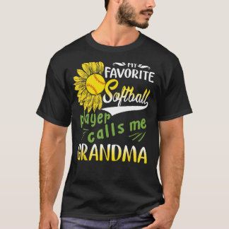 私のソフトボお気に入りのールプレーヤーは私をサンフルおばあちゃんと呼ぶ Tシャツ