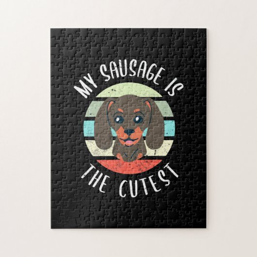 私のソーセージが一番可愛い ジグソーパズル (縦)
