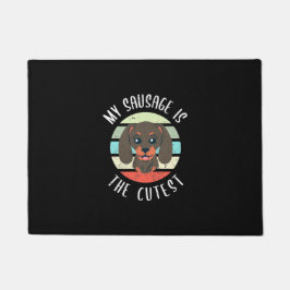 私のソーセージが一番可愛い ドアマット