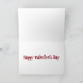 私のゾンビのバレンタインがあって下さい シーズンカード (内部)