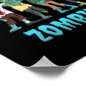 私のゾンビ男の子の女の子とハロウィーンチリン ポスター (角)