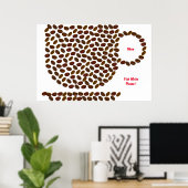 私のタイプのコーヒーポスター ポスター (ホームオフィス)