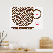 私のタイプのコーヒーポスター ポスター (キッチン)