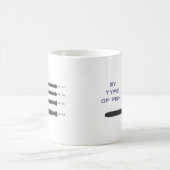私のタイプの魚 コーヒーマグカップ (中央)