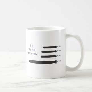 私のタイプの魚 コーヒーマグカップ