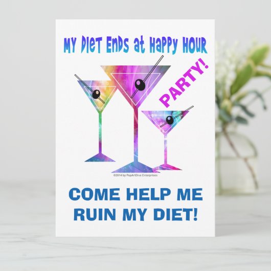 私のダイエットは幸せな時に終わる! 招待状 (スタンド正面)