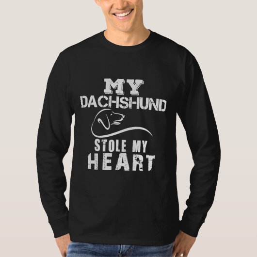 私のダシュントは私のハートを盗んだ Tシャツ (正面)
