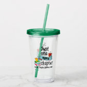 私のダスティン・スティーブンスの本の一つの章 アクリルタンブラー (裏面)