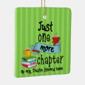 私のダスティン・スティーブンスの本の一つの章 セラミックオーナメント (右)