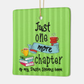 私のダスティン・スティーブンスの本の一つの章 セラミックオーナメント (左)