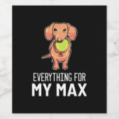 私のダックシュントのためのすべてを ワインラベル (シングルラベル)