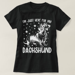 私のダックスフント犬の恋人のクール誕生日 Tシャツ