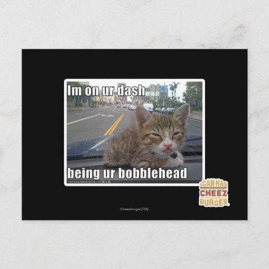 私のダッシュ ポストカード (正面)