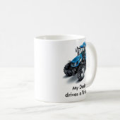 私のダディはトラクターを駆動 コーヒーマグカップ (正面右)