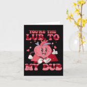 私のダブに潤いを与えてくれるCVICUナースバレンタインさん カード (黄色い花)