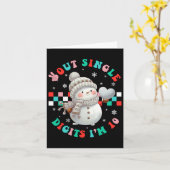 私のダブルデジットで年古い10誕生日Sno カード (黄色い花)