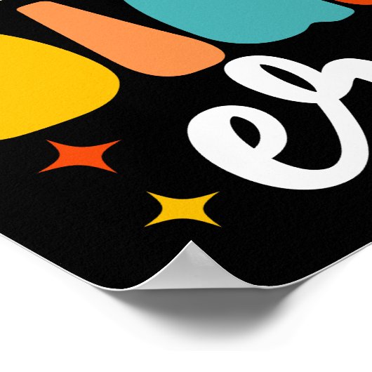 私のダブルデジット時代おもしろい10誕生日 ポスター (角)