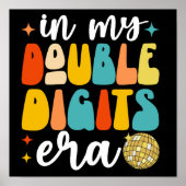 私のダブルデジット時代おもしろい10誕生日 ポスター (正面)