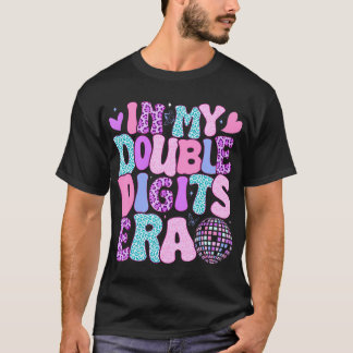 私のダブルデジット時代レトロ10歳10日 Tシャツ