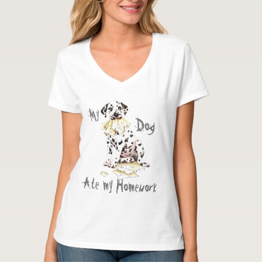 私のダルマ食べチの宿題 Tシャツ (正面)