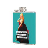 私のダンスパートナーであるテキーラに感謝 フラスク (左)