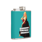 私のダンスパートナーであるテキーラに感謝 フラスク (右)