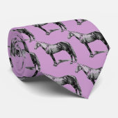 私のダービーのタイのバイオレット ネクタイ (ロール)