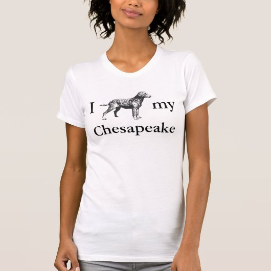 私のチェサピーク Tシャツ (正面)