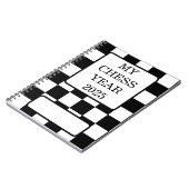 私のチェス年 2025 ノートブック (左側)