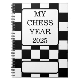 私のチェス年 2025 ノートブック