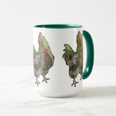 私のチキンを満たしていた、コーヒーマグ マグカップ (正面右)