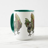 私のチキンを満たしていた、コーヒーマグ マグカップ (正面左)