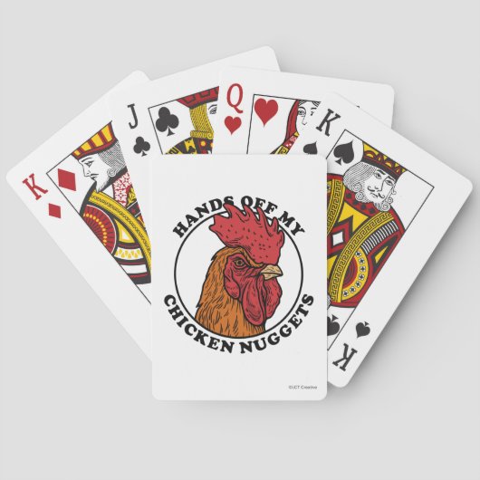 私のチキンナゲットを手に入れる トランプ (裏面)