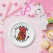 私のチキンナゲットを手に入れる ペーパープレート (パーティー)