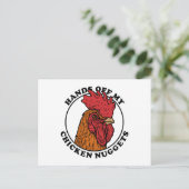 私のチキンナゲットを手に入れる ポストカード (スタンド正面)