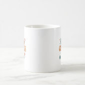 私のチャプレイン時代 楽しい女性のクリスマス コーヒーマグカップ (中央)