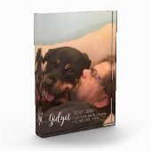 私のチャンピオンドッグフォトタイトル記念 フォトブロック (左)