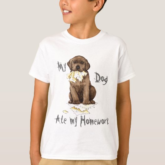 私のチョコレートラ食べボーム Tシャツ (正面)