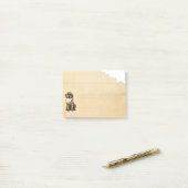 私のチョコレート実験室は私の宿題を食べました ポストイット (デスク上)