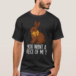 私のチョコレート・バニー・イースターギフト Tシャツ