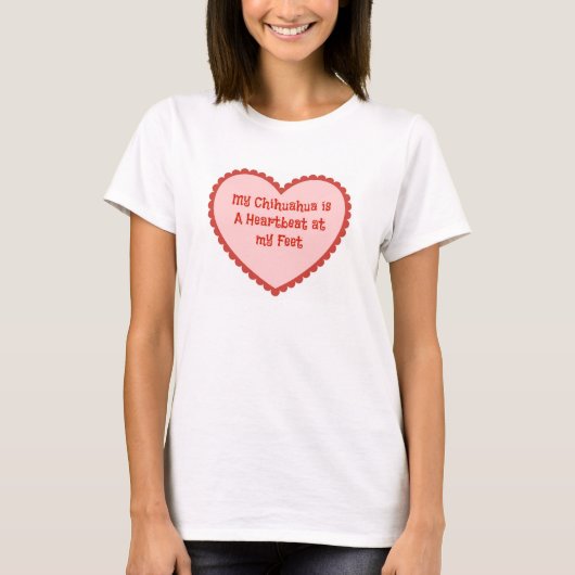 私のチワワのTシャツ Tシャツ (正面)