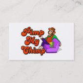 私のチンパンジーは売春の手引きをします 名刺 (裏面)