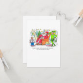 私のツイッターを見た食べ物を与えんだ？ カード (正面/裏面インサイチュ)