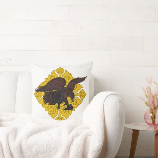 私のツバメは装飾用クッションだ。 クッション (ソファ)