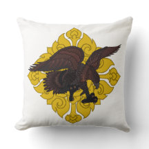 私のツバメは装飾用クッションだ。