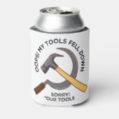 私のツールを削除した共産主義プロパガンダミーム 缶クーラー (缶裏面)