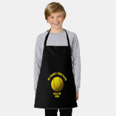 私のテお気に入りのニス選手は私をマムテニと呼おもしろいぶ エプロン (着用した状態)